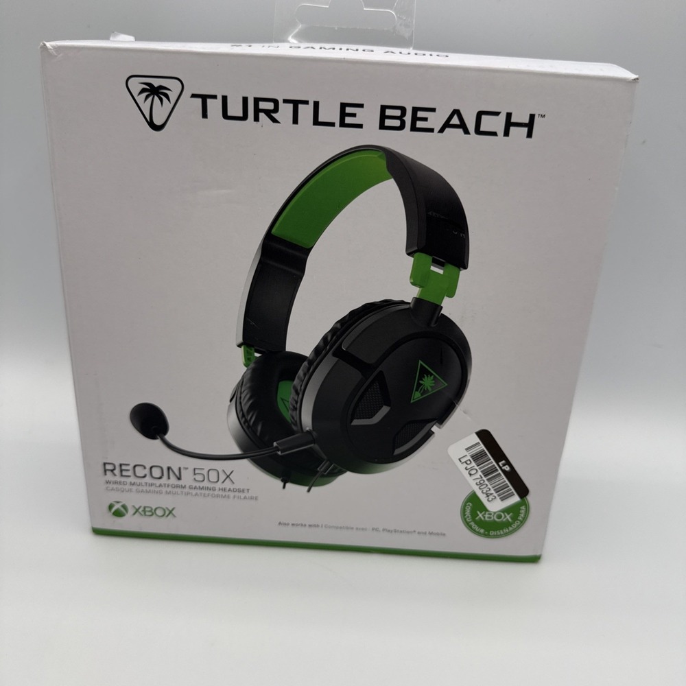 Turtle Beach Ear Force Recon (TBS-2303-01) 50X Stereo Gaming Headset- Black